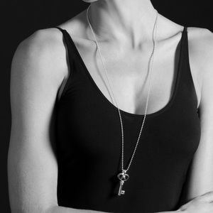 Lagos Key Pendant Necklace
